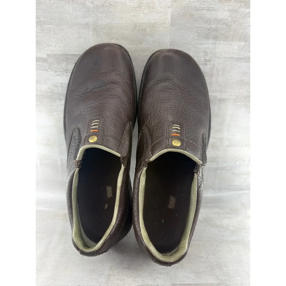 Merrell World Legend Stollen Men Brown Leather Slip On Loafers J45051 Size 11